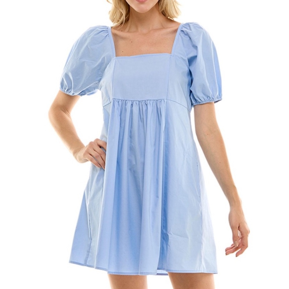 NWOT Draper James Puff Sleeve Mini Dress